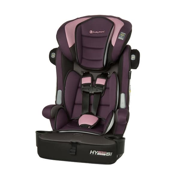 slide 1 of 1, Baby Trend Hybrid SI 3-in-1 Combination Booster Car Seat with Side Impact Protection, Dash Orchid