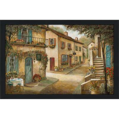 "Village Charm & Serenity" by Ruane Manning Print on Acrylic
