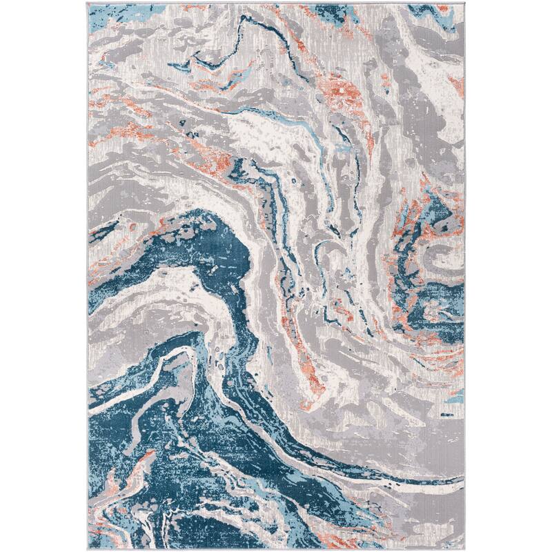 Livabliss Tineke Flowing Abstract Modern Area Rug