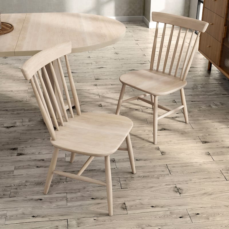 Furniture of America Zailen Mid-Century Modern Dining Chairs (Set of 2)