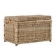 preview thumbnail 4 of 12, happimess Jacob 30" Wicker Storage Trunk, Natural