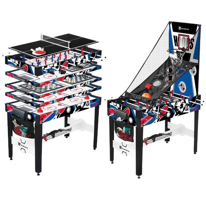 Shop Md Sports 48 Inch 12 In 1 Multi Game Table Overstock 22898137