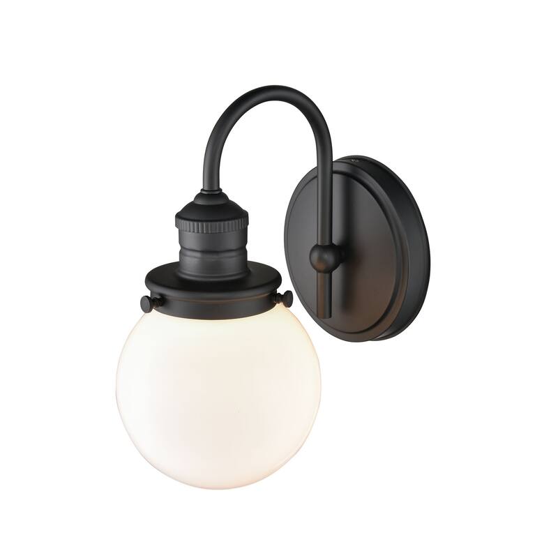 Millennium Lighting Ella Wall Light in Matte Black