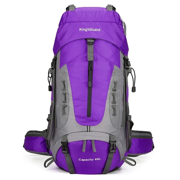 60L Hiking Backpack Lightweight Camping Backpack with Rain Cover Large  Waterproof Packable Outdoor Trekking Travel Backpack - On Sale - Bed Bath &  Beyond - 40365913