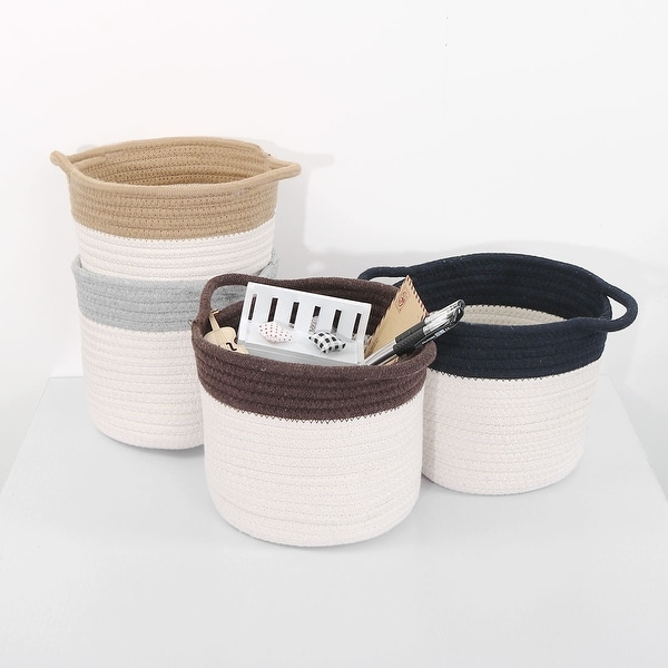 Collapsible Storage Organizer with Handles for Nursery Bedroom Office. Opens flyout.