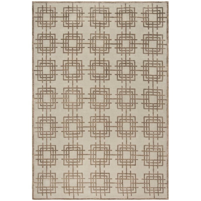 SAFAVIEH Couture Hand-knotted Morta Wool/ Silk Rug