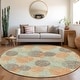 preview thumbnail 93 of 132, Premium Washable Super Soft Modern Sphere Mayfield Rug Beige - 8' x 8'