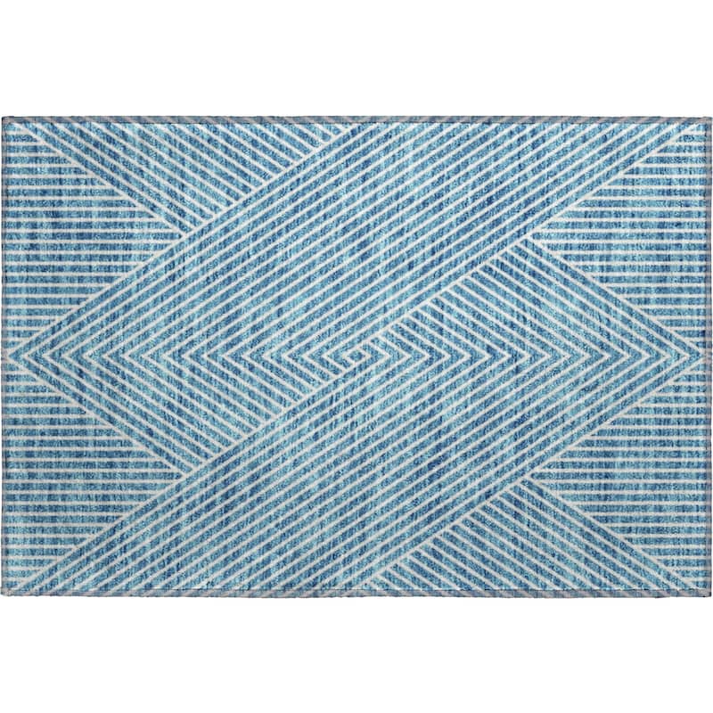 Premium Washable Super Soft Modern Geo Mayfield Rug