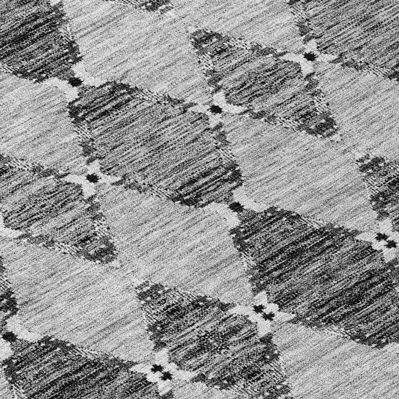 Machine Washable Indoor/ Outdoor Chantille Modern Boho Damask Rug