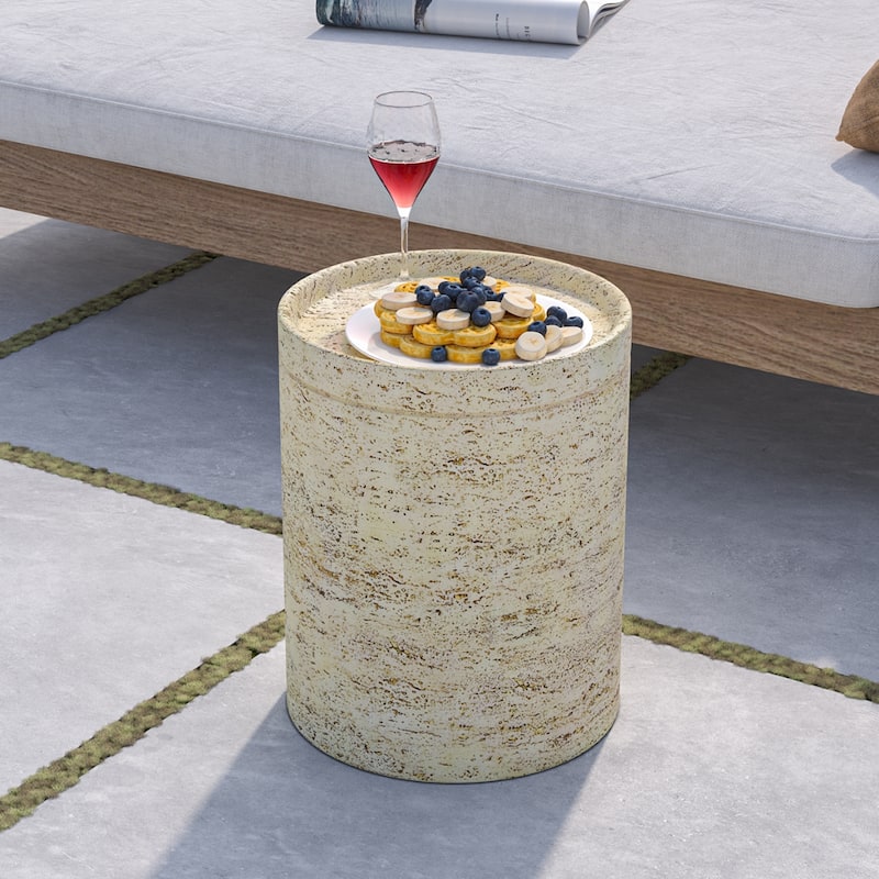 COSIEST Round 14' Outdoor Side Table