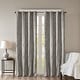 preview thumbnail 46 of 70, SunSmart Mirage Knitted Jacquard Total Blackout Grommet Window Curtain Panel