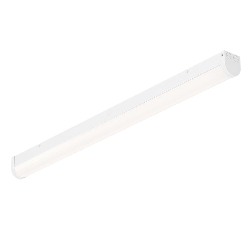 Maxim 57526 Workshop 48" Wide LED Flush Mount Ceiling Fixture - White