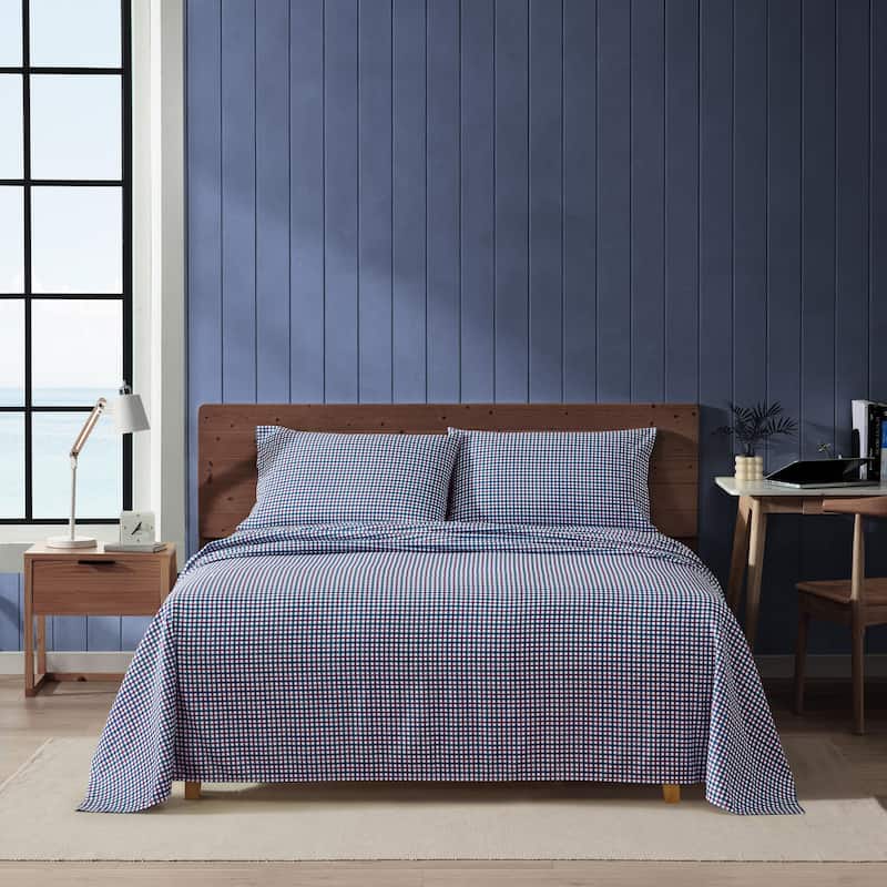Nautica Printed Soft & Cozy Deep Pocket Sheet Set