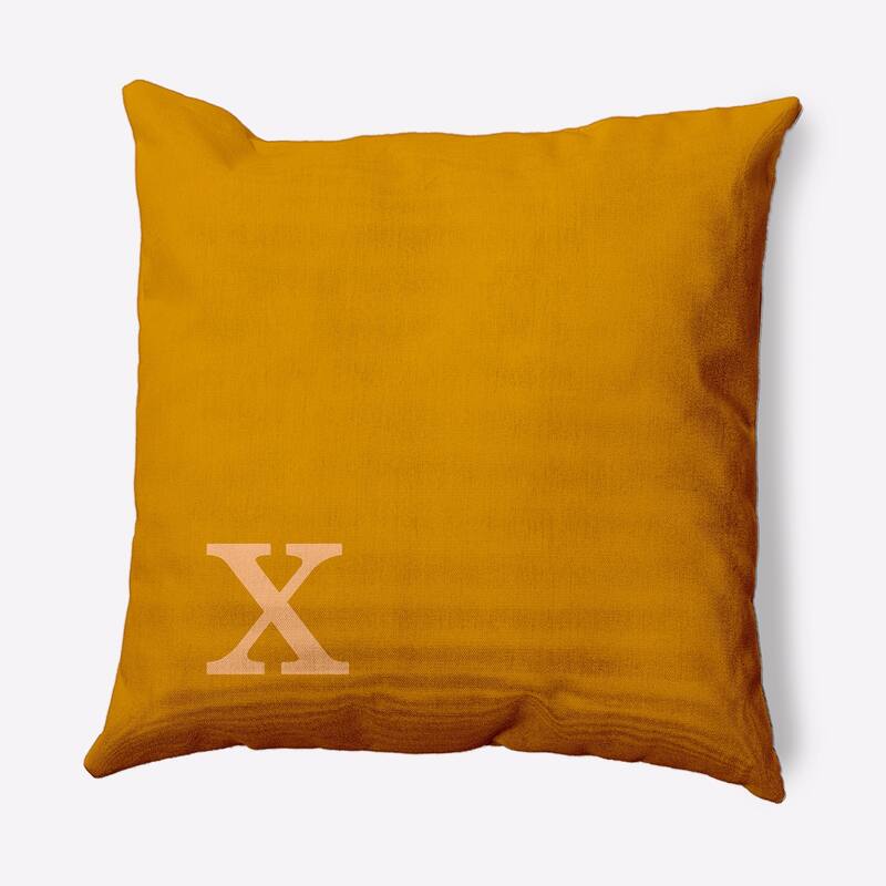 Modern Monogram Decorative Throw Pillow - 26" x 26" - x