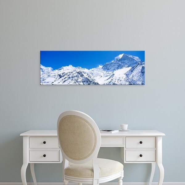 Easy Art Prints Panoramic Images's 'Machapuchare, Annapurna, Nepal' Premium Canvas Art
