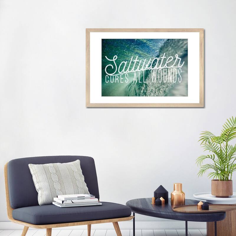 iCanvas "Saltwater" by 5by5collective