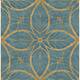 Option Metallic Blue and Antique Gold
