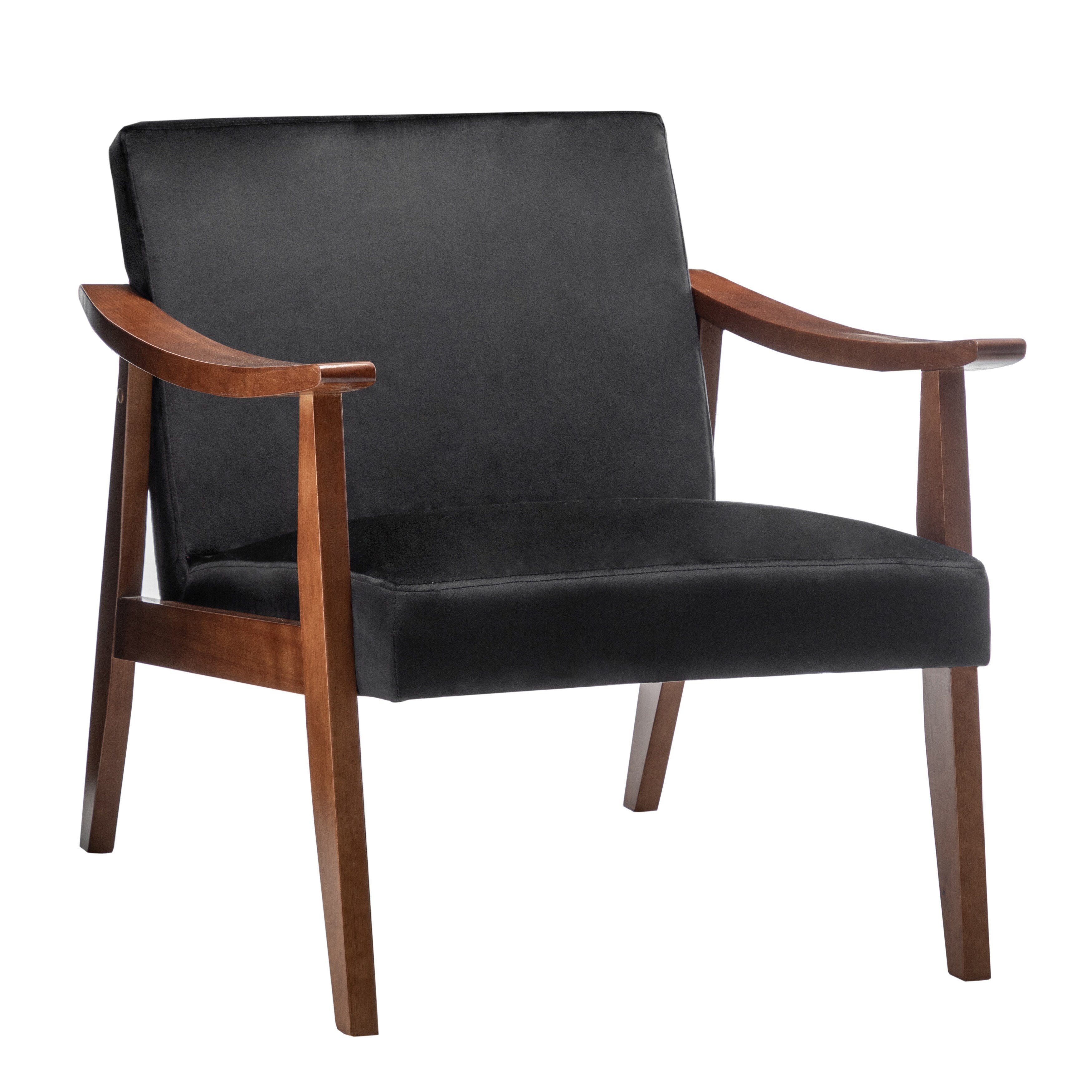 Carla 27.2 Wide Velvet Accent Chair On Sale Bed Bath