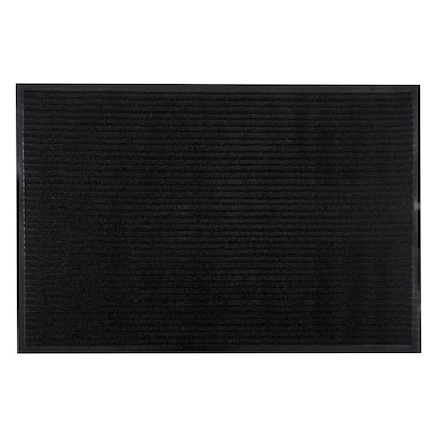 KAF Home Oversized 24"x36" Ribbed Door Mat