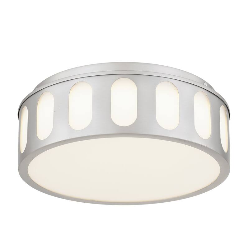 Bantom 11" Brushed Nickel LED Flush Mount Ceiling Light