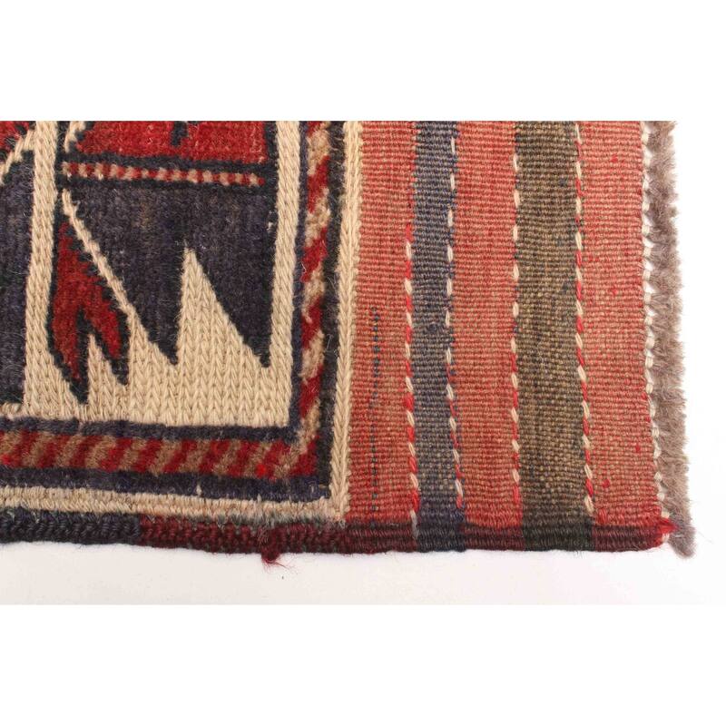 ECARPETGALLERY Hand-knotted Teimani Cream Wool Rug - 3'0 x 4'3