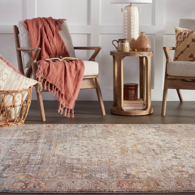 Clarimond Medallion Multicolor Area Rug