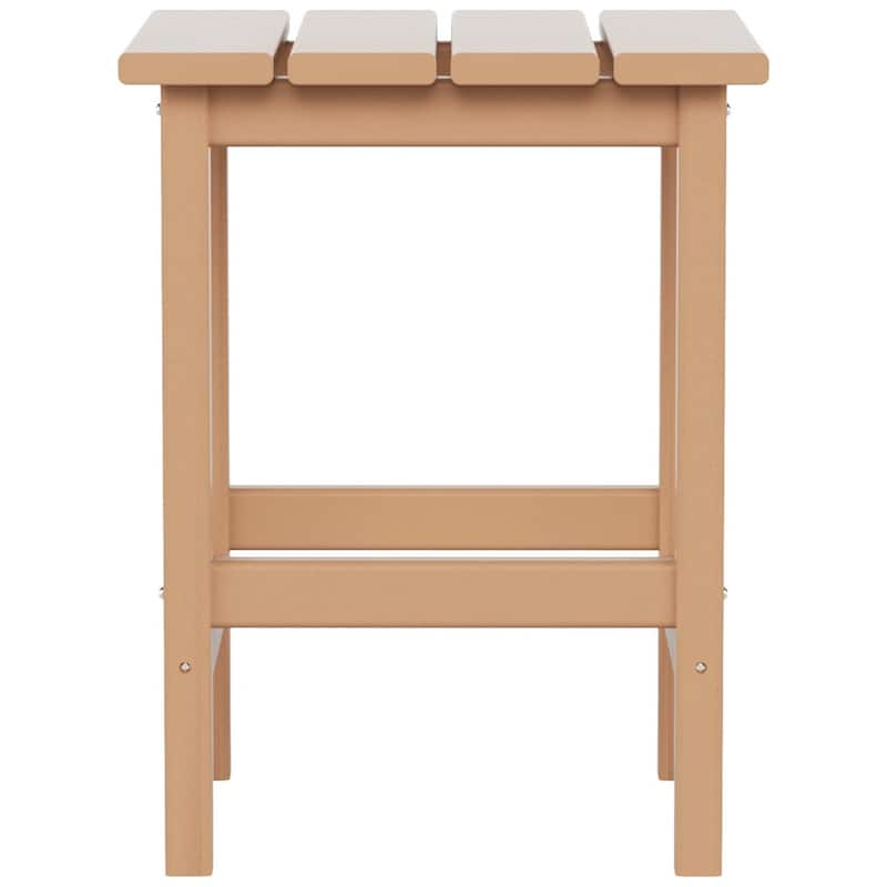 POLYTRENDS Laguna All Weather Poly Outdoor Side Table