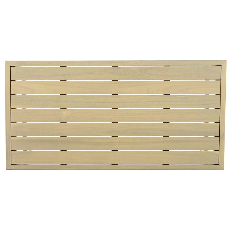 Christopher Knight Home - Teak Haven Outdoor Acacia Wood Coffee Table with 310 lb Weight Capacity