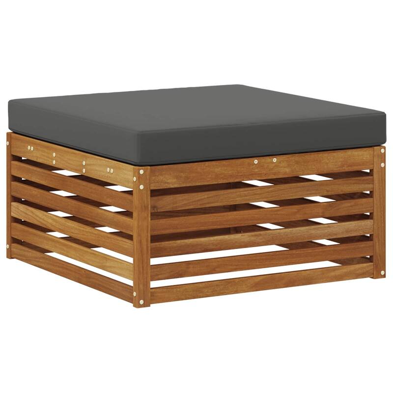 vidaXL Outdoor Sofa Solid Acacia Wood Natural