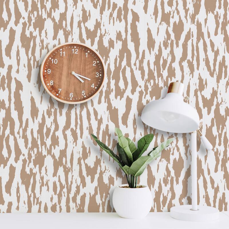 SUSSEXHOME Removable Wallpaper-Waterproof, Strippable, Light Resistance & Cleanable Wall Paper Roll-Wallpaper-Lava2