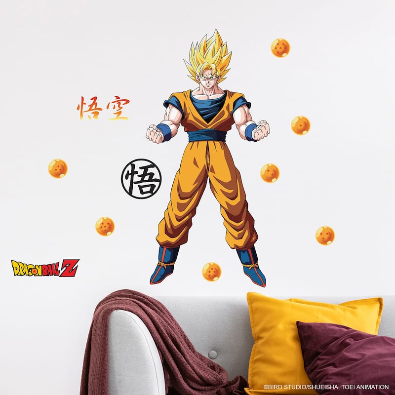 RoomMates Dragon Ball Z Goku Character Wall Decals