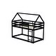 preview thumbnail 39 of 48, Wood House Roof Bunk Bed, Twin over Twin