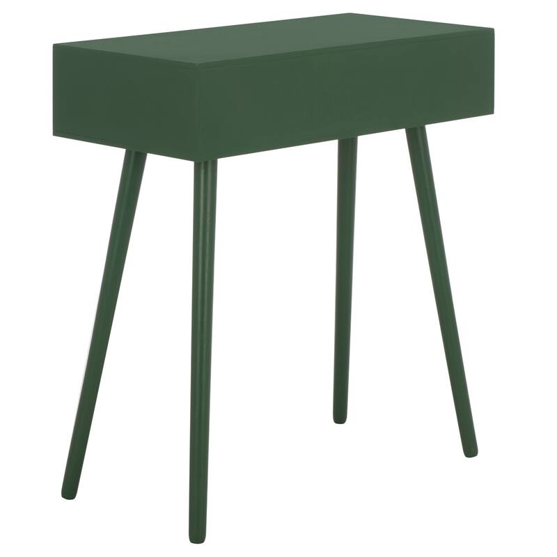 SAFAVIEH Pearla Antique White 2-Drawer Console Table - 28.3" x 13.8" x 30.8" - 28"W x 14"D x 31"H