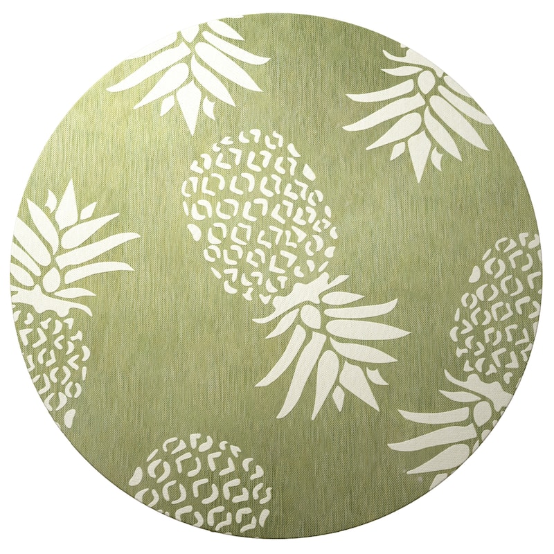 Isola Tropical Indoor/Outdoor Area Rug by Porch & Den