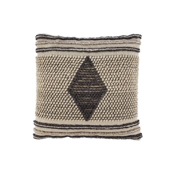 Shop 20 x 20 Cotton Accent Pillow with Beaded Texture, Set ...