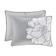 preview thumbnail 17 of 17, Madison Park Brianna 6 Piece Printed Cotton Quilt Set with Throw Pillows
