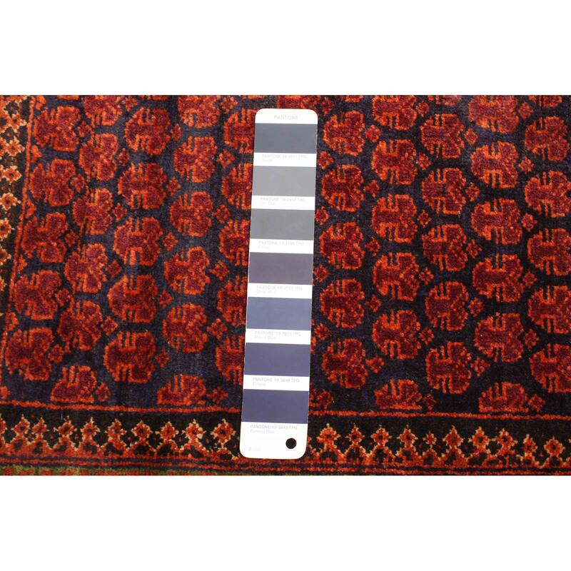 ECARPETGALLERY Hand-knotted Teimani Dark Navy Wool Rug - 2'11 x 4'7