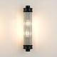 preview thumbnail 19 of 21, Nordic Postmodern Wall Sconce with Elegant Vintage Glass Crystal 16.7 inch - Black