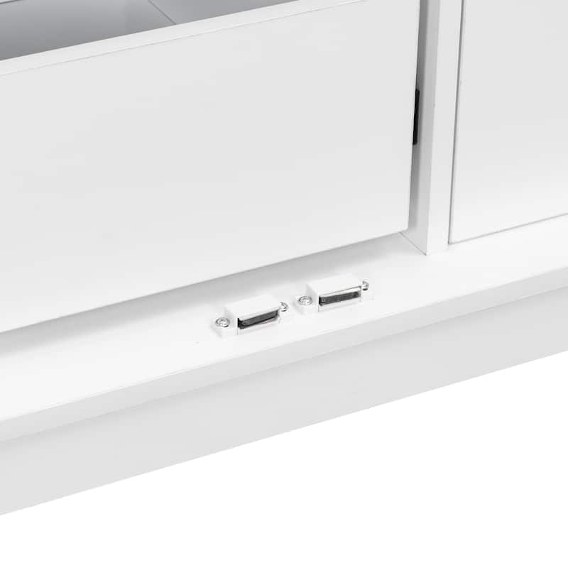 72" Shaker Style Kitchen Pantry Cabinet with Drawers, Freestanding Storage Cupboard with Pull-Out Trays