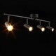 preview thumbnail 1 of 5, 4-Light Modern Farmhouse Ceiling Track Lighting Industrial Spotlights