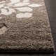 preview thumbnail 32 of 34, SAFAVIEH Florida Shag Nanny Floral Scroll 1.2-inch Thick Rug