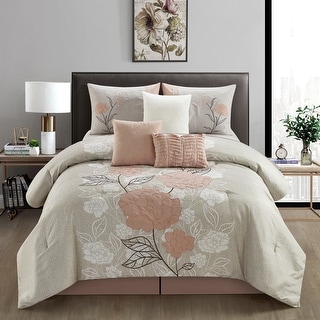 Carmella 7 Piece Comforter Set 