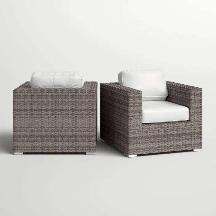Patio Chair With Sunbrella Cushions - Stylish And Durable Outdoor Seating(Excluding the table)