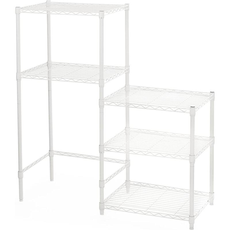 Suprima® Mini Shelf Supreme with Supreme Shelving - 3 Shelf Add On by DormCo - White