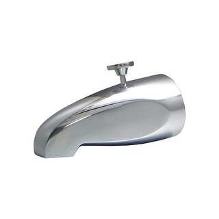 Moen S3835BL Doux Wannen-Ablauf Mit Umsteller – D-förmiger Auslauf, Modernes Design