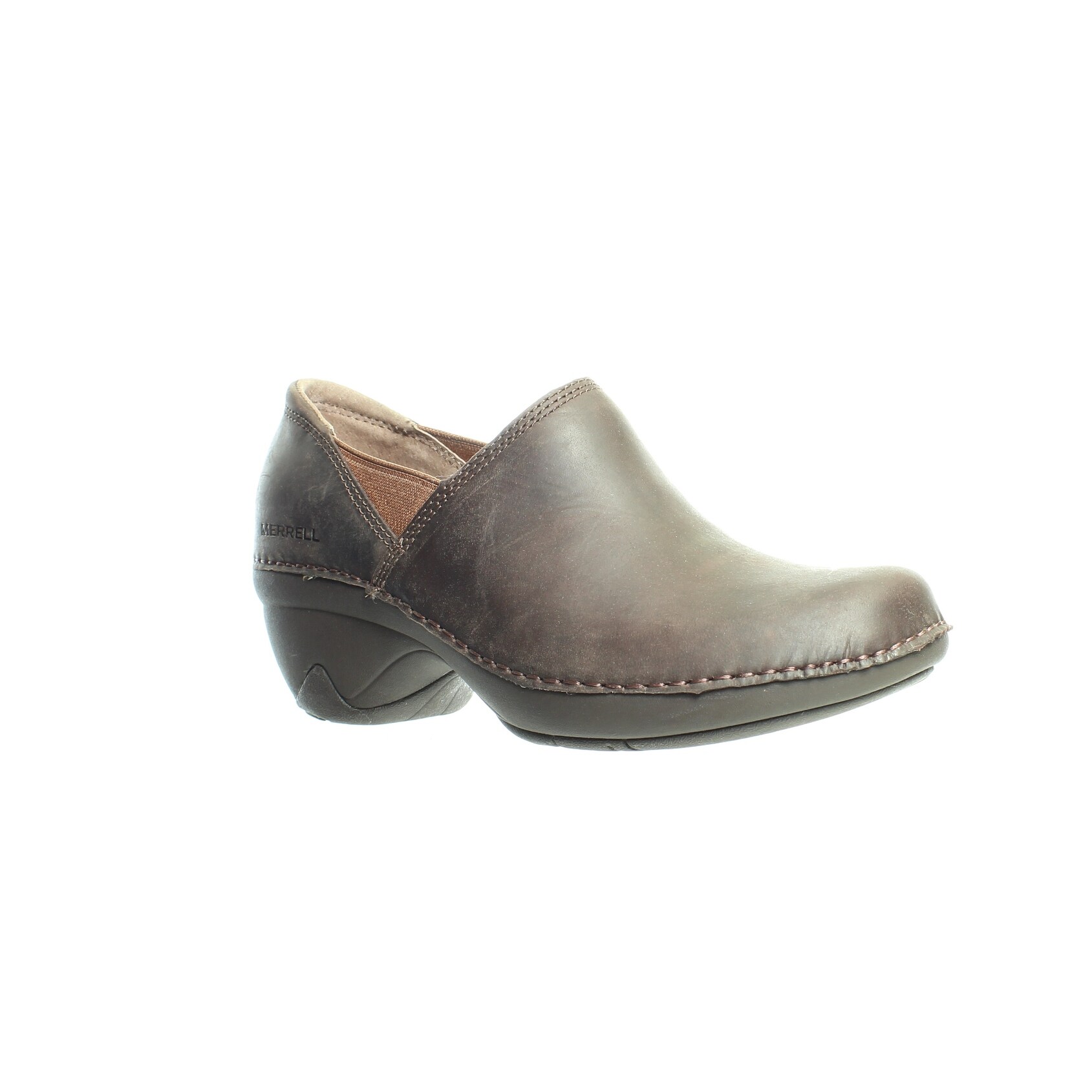 merrell leather clogs