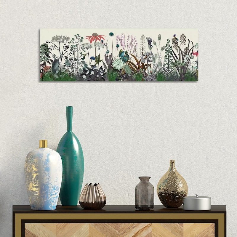 iCanvas "Wildflower Bloom" by Fab Funky Canvas Print - 12x36x1.5