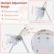 preview thumbnail 5 of 6, Baby High Chair w/ 7 Height & 3 Footrest Adjustable Cup holder 2