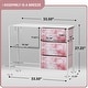 preview thumbnail 18 of 33, Kids Dresser with 5 Drawers