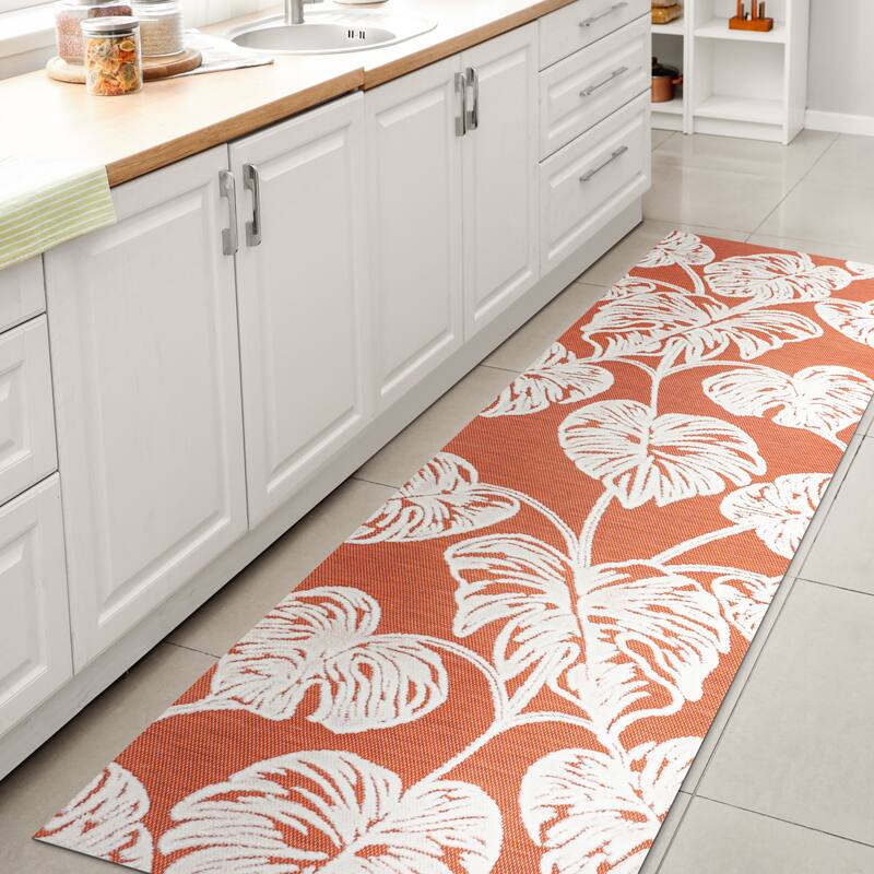 JONATHAN Y Montego Abstract Swirl Area Rug
